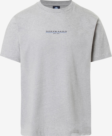 T-Shirt North Sails en gris : devant