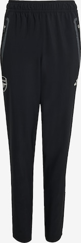 ADIDAS PERFORMANCE - regular Pantalón deportivo 'FC Arsenal Tiro 25 Competition' en negro: frente