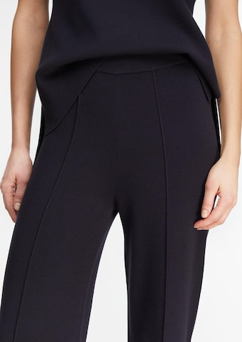 Wide Leg Pantalon COMMA en bleu