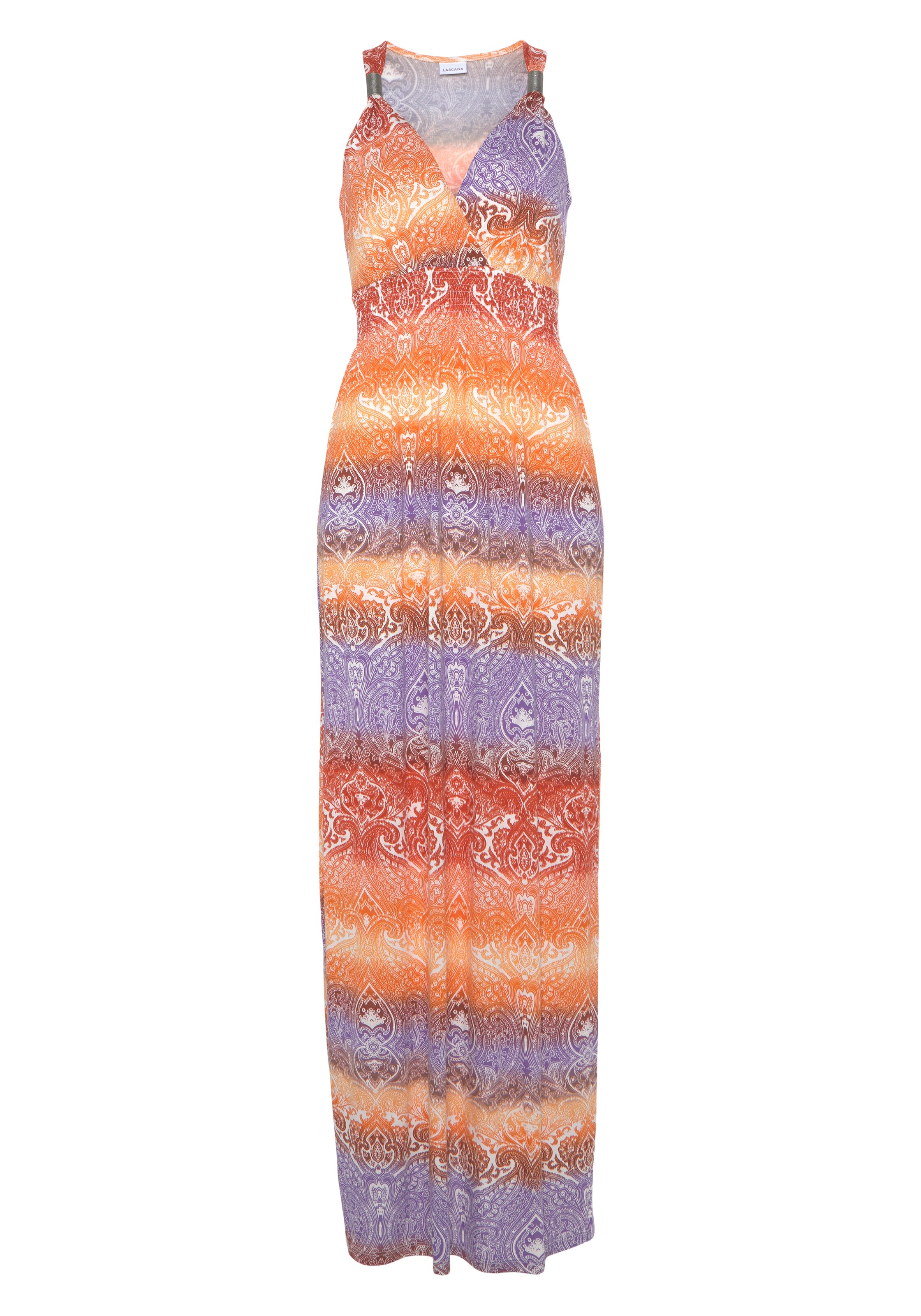 LASCANA Letné šaty - Oranžová: predná strana
