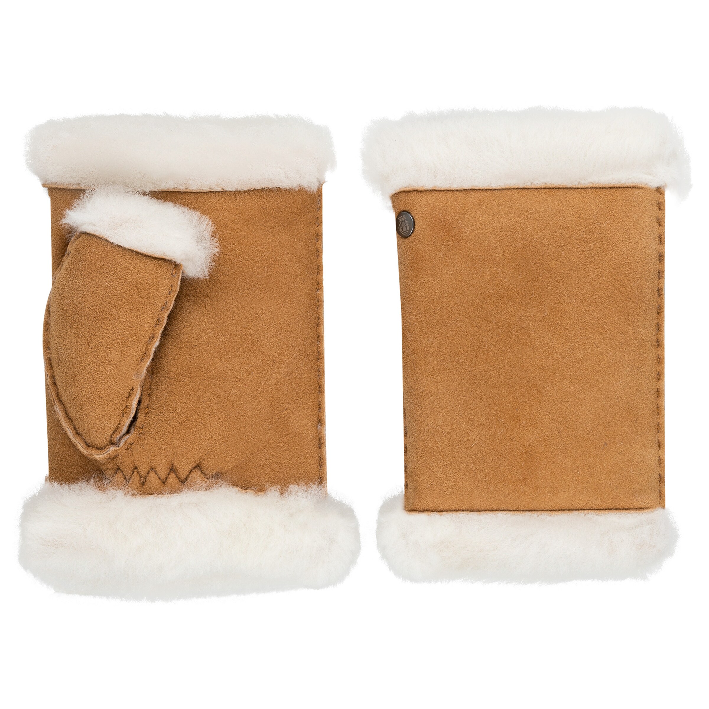 Roeckl Lederhandschuhe 'WINNIPEG' in Braun: Vorderseite