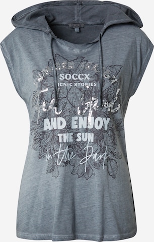 Soccx Shirt in Grau: predná strana