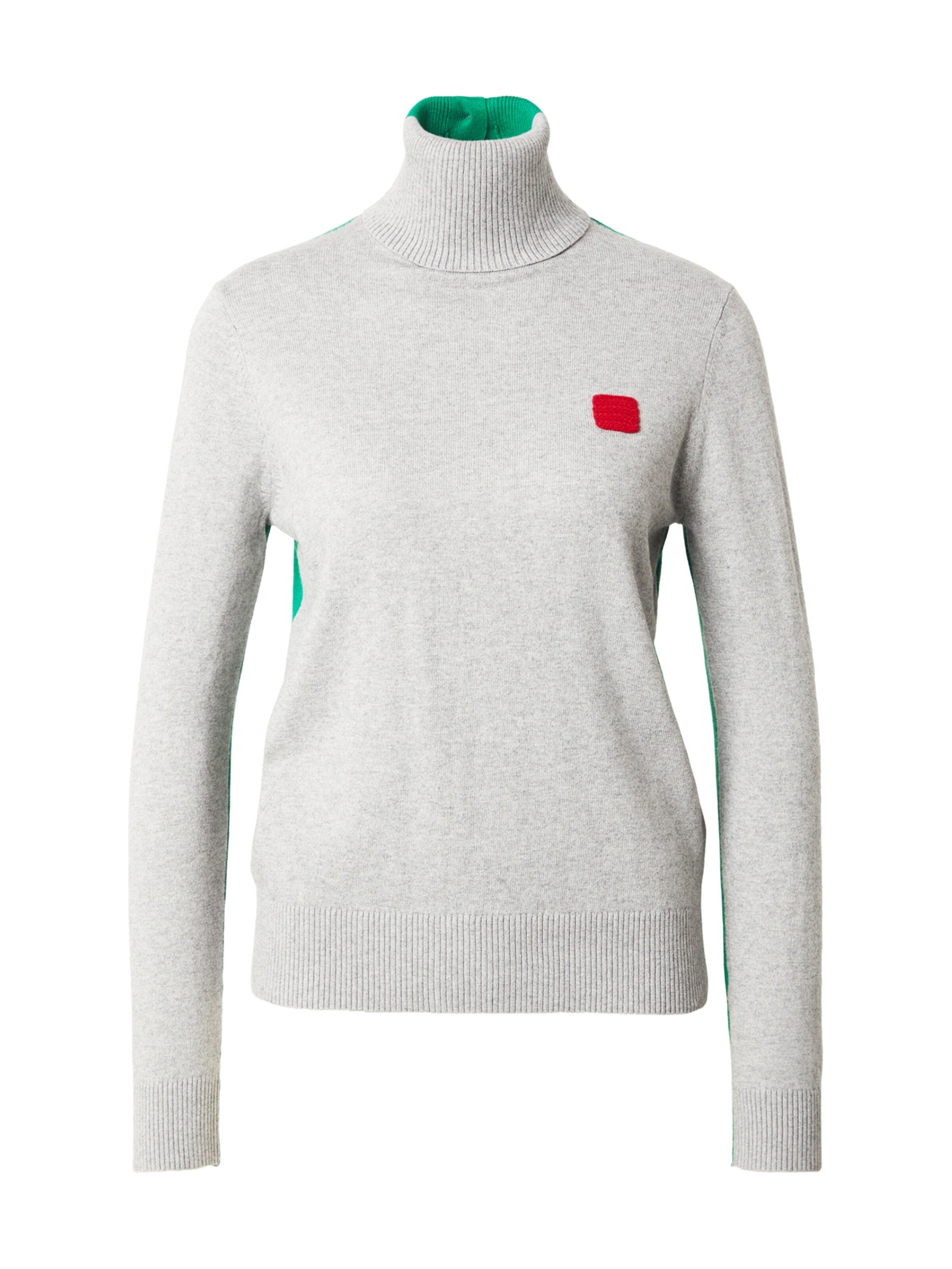Pull-over 'QUADRO' MAX&Co. en gris : devant