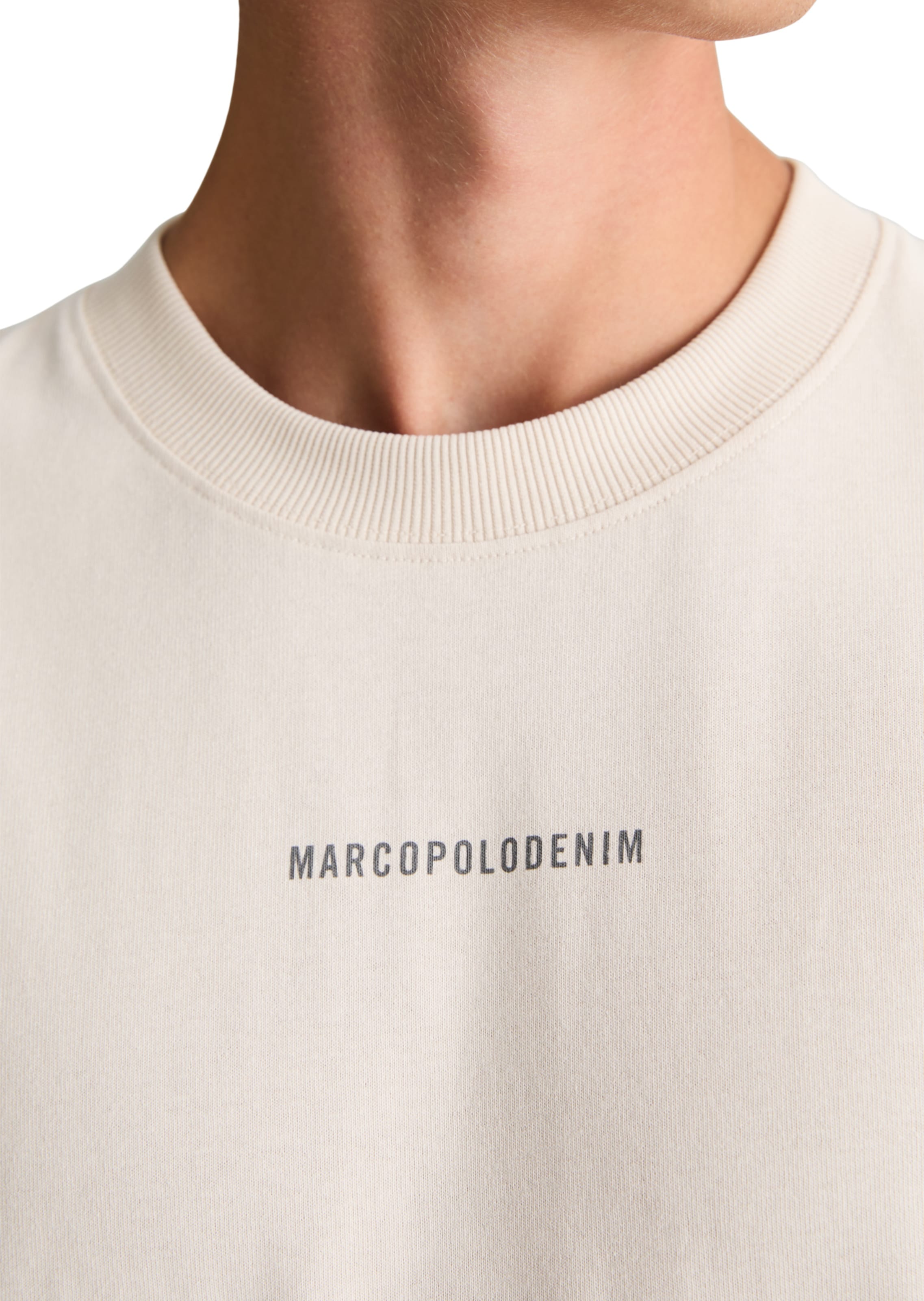 T-Shirt Marc O'Polo DENIM en blanc