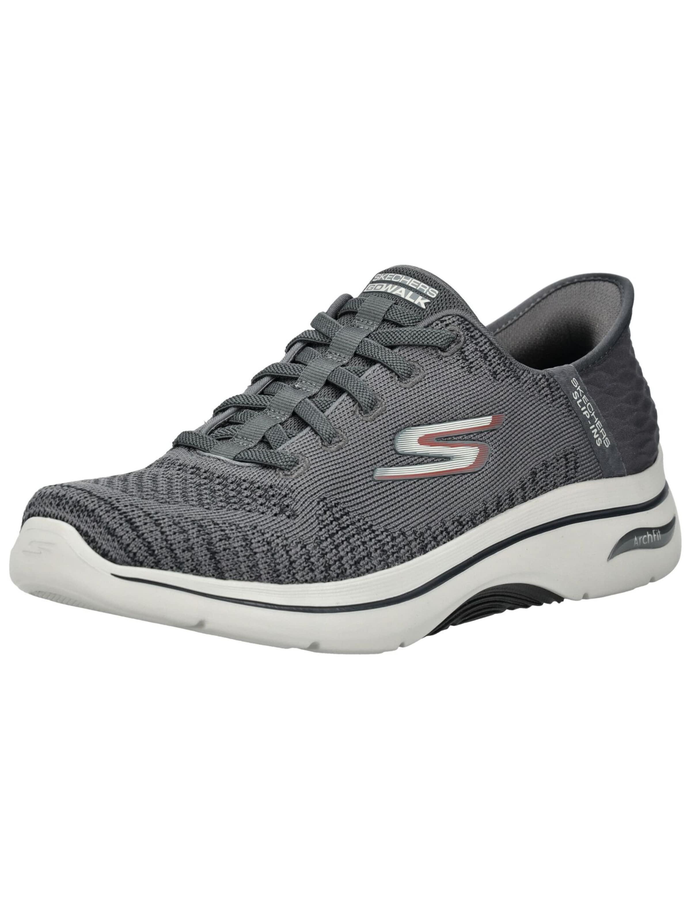 SKECHERS Slip On in Grau: Vorderseite