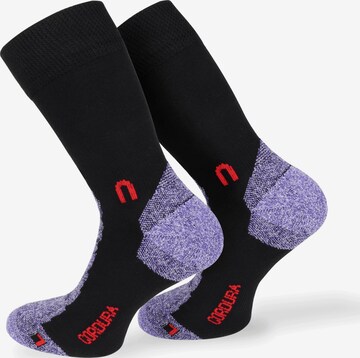Chaussettes de sport 'Cordura' normani en violet