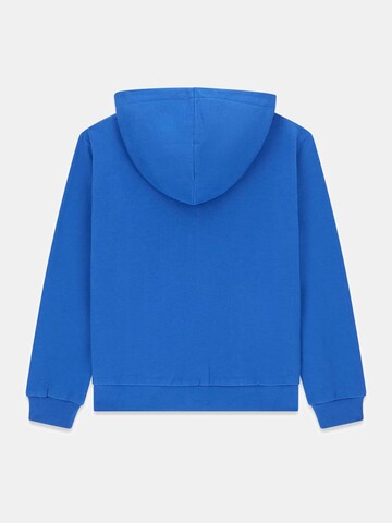 GUESS Zip-Up Hoodie in Blue