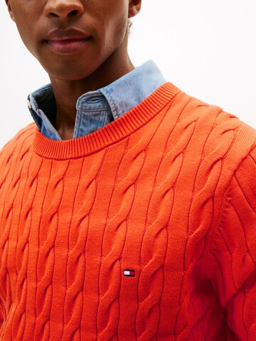 TOMMY HILFIGER Πουλόβερ 'CLASSIC' σε πορτοκαλί