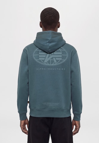 ALPHA INDUSTRIES Sweatshirt in Blue
