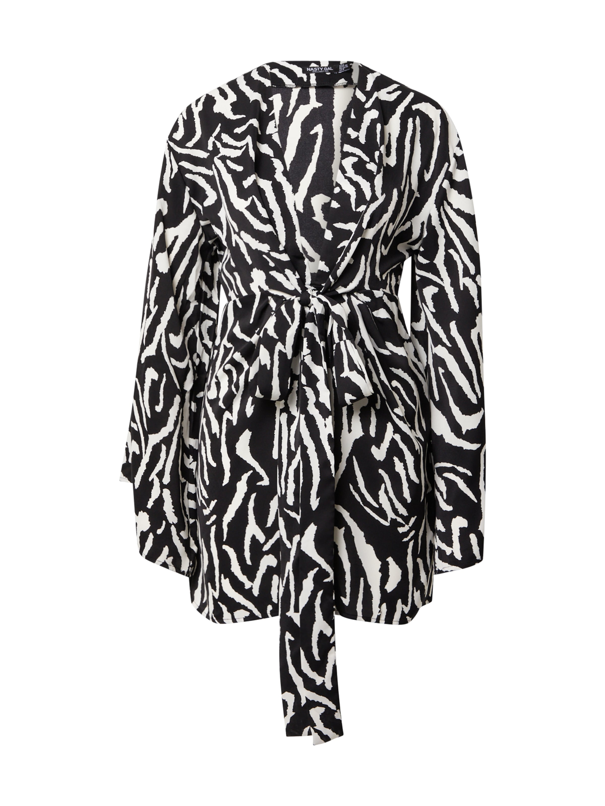 Nasty Gal Φόρεμα σε μαύρο: μπροστά