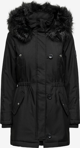 Parka d’hiver ONLY en noir : devant