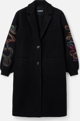 Cappotto di mezza stagione di Desigual in nero: frontale