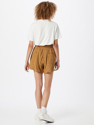 Free People Loose fit Trousers in Brown