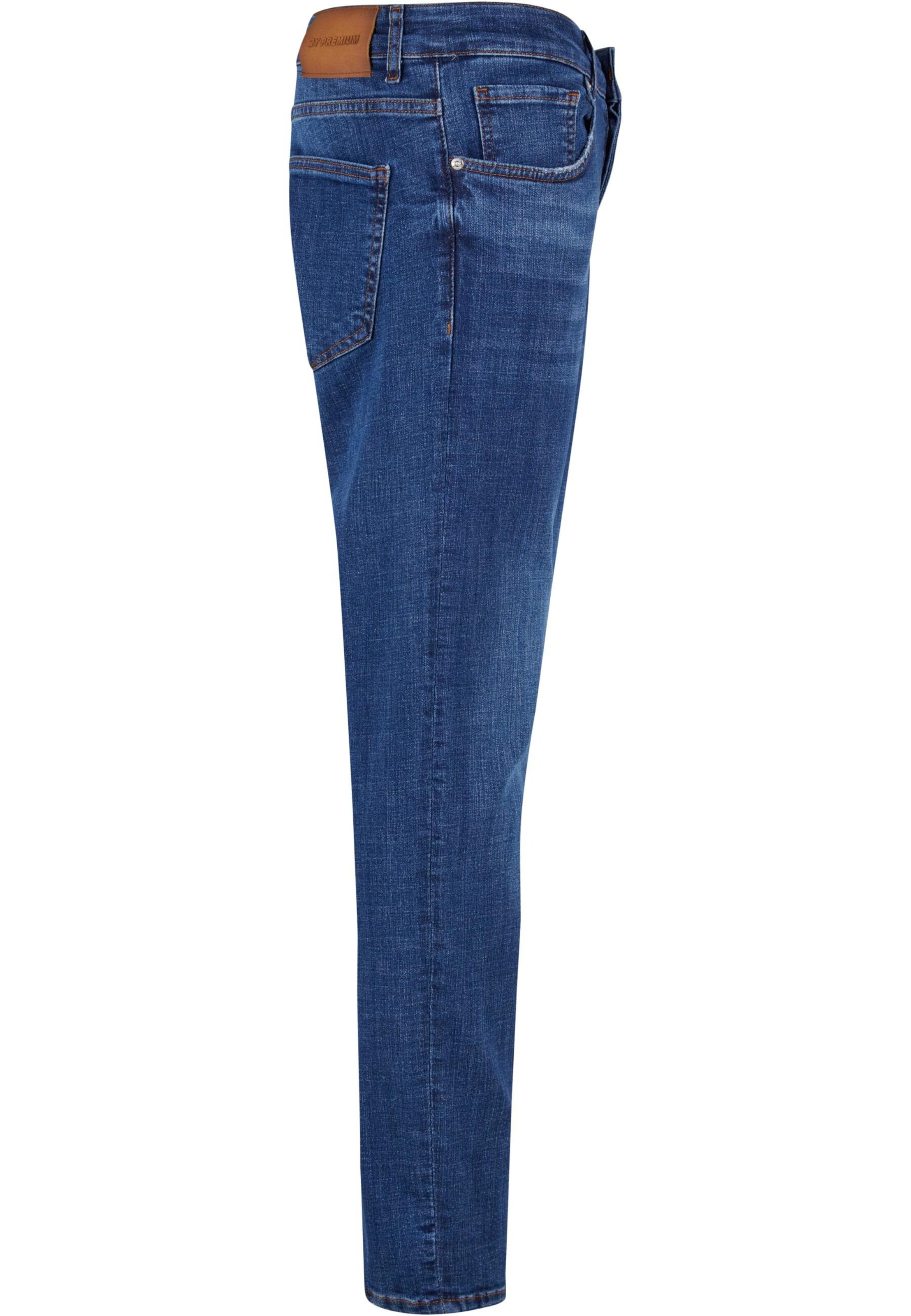 2Y Premium Tapered Jeans in Blue