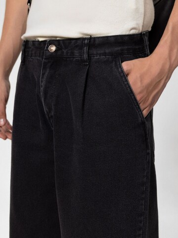 Wide Leg Jean 'Corsicana' VAMOS CLO en noir