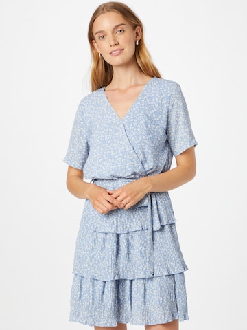 SISTERS POINT - Vestido 'NEKKO' em azul: frente