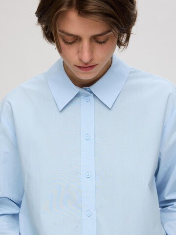 SELECTED Bluse in Blau