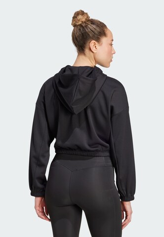 Hanorac sport de la ADIDAS PERFORMANCE pe negru