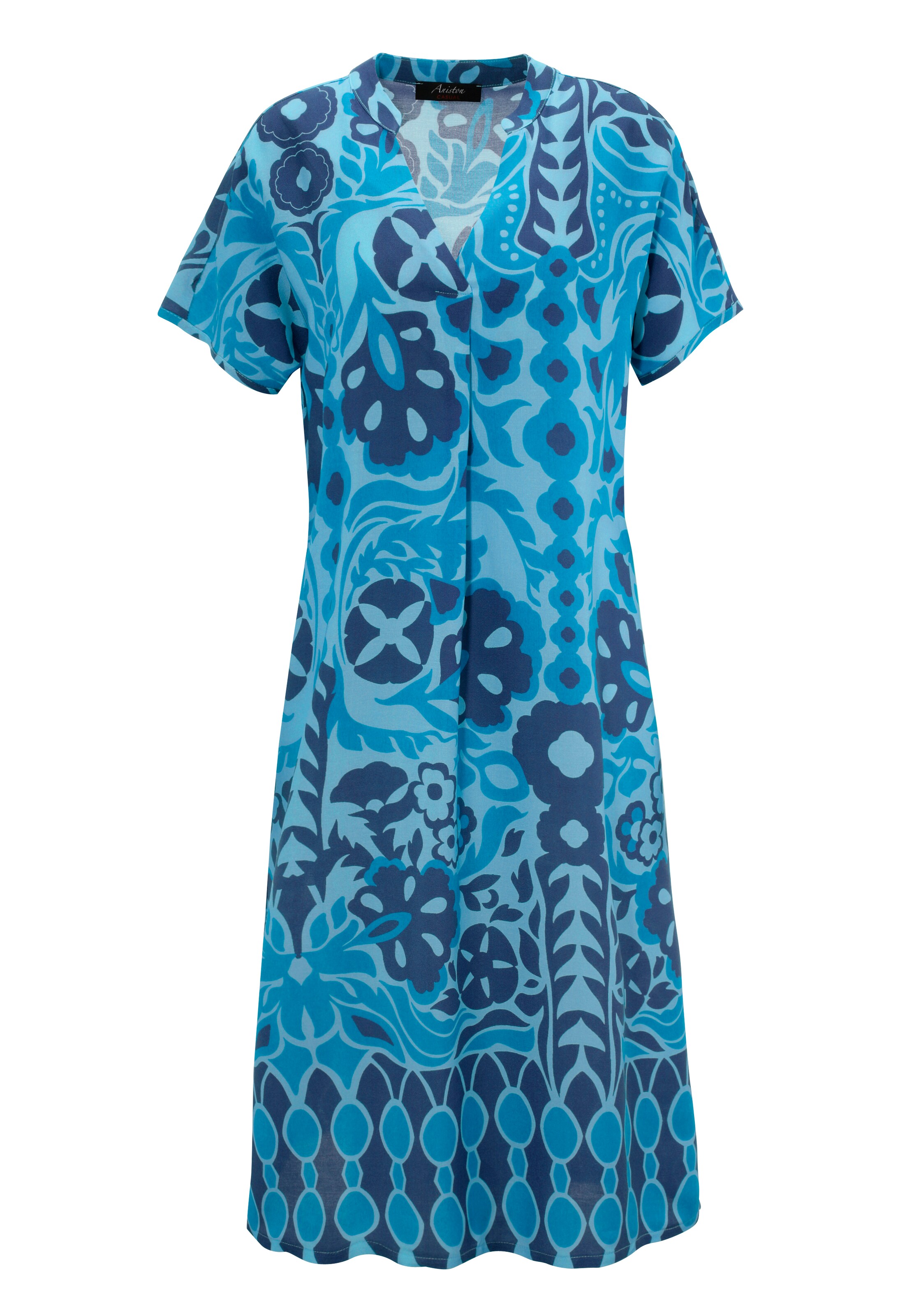 Aniston CASUAL Summer Dress in Blue: front