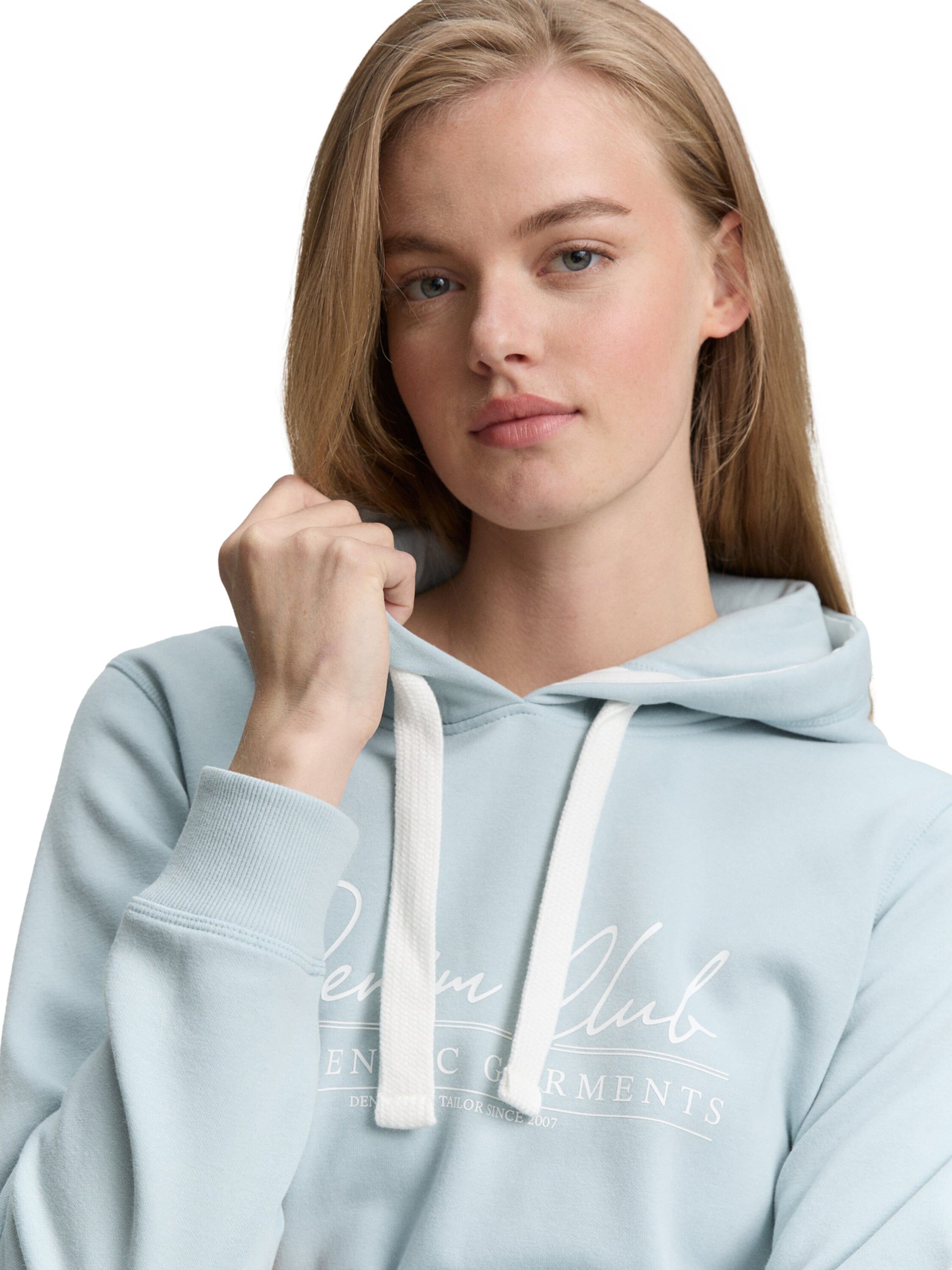 TOM TAILOR DENIM Свитшот в Синий