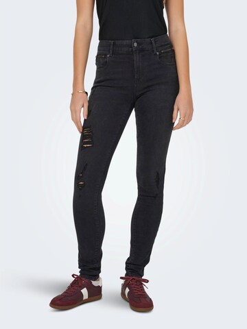 ONLY - Skinny Calças de ganga 'ONLANNE' em preto: frente