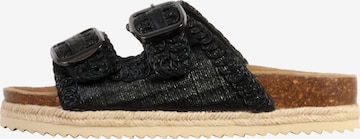 Xti Sandale 'Ledersandalen' in Schwarz: Vorderseite