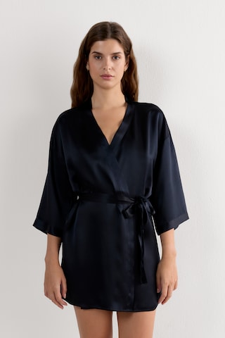 INTIMISSIMI Dressing Gown in Black: front