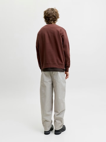 JACK & JONES Mikina 'JJESoho' – hnědá