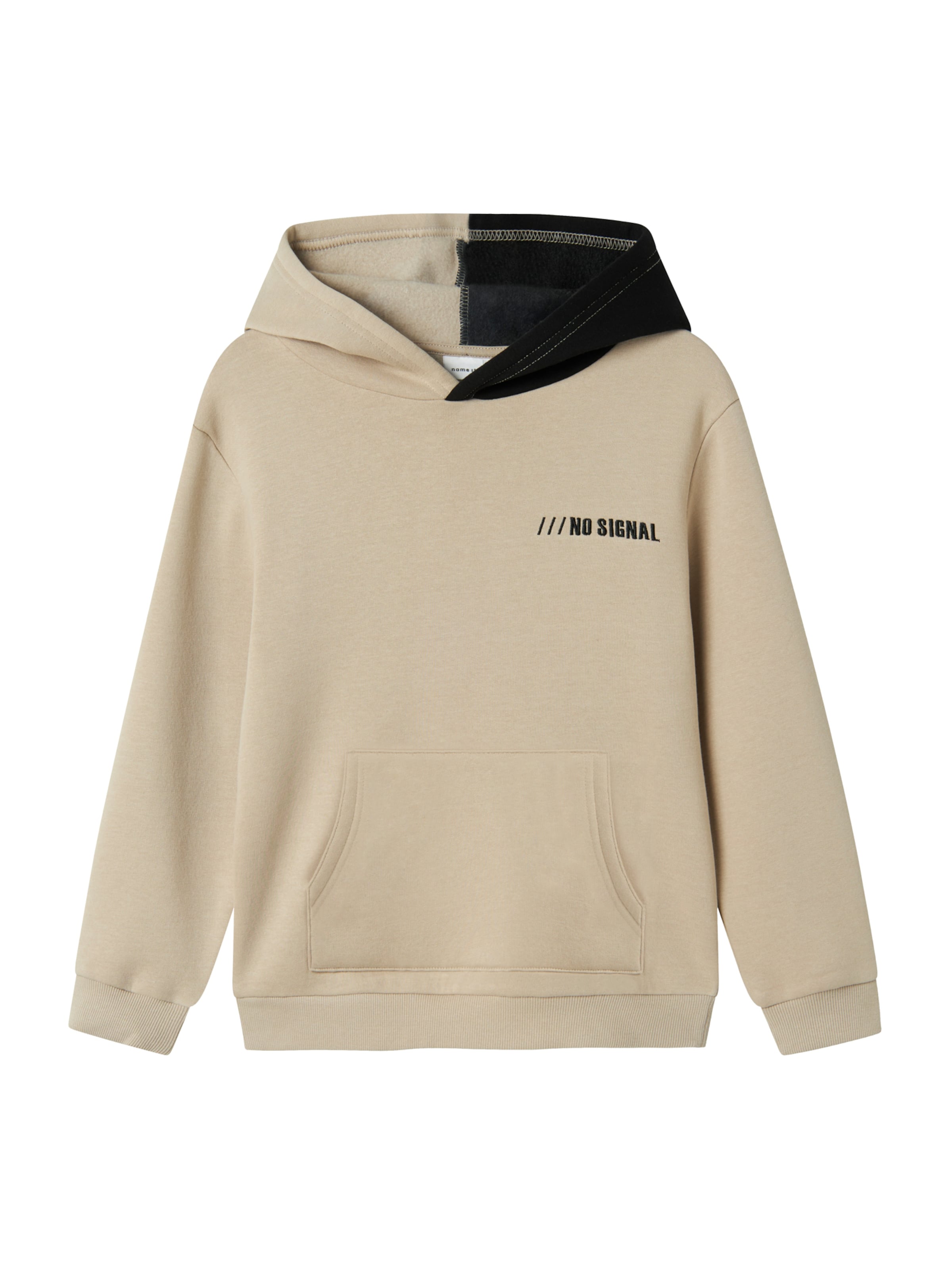 NAME IT Mikina 'NKMOPPA' – šedá: přední strana