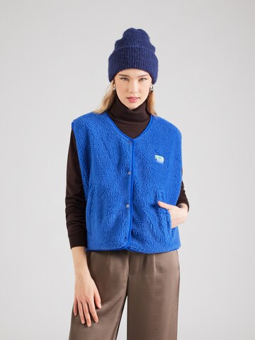 AMERICAN VINTAGE Vest 'HOKTOWN' in Blue: front