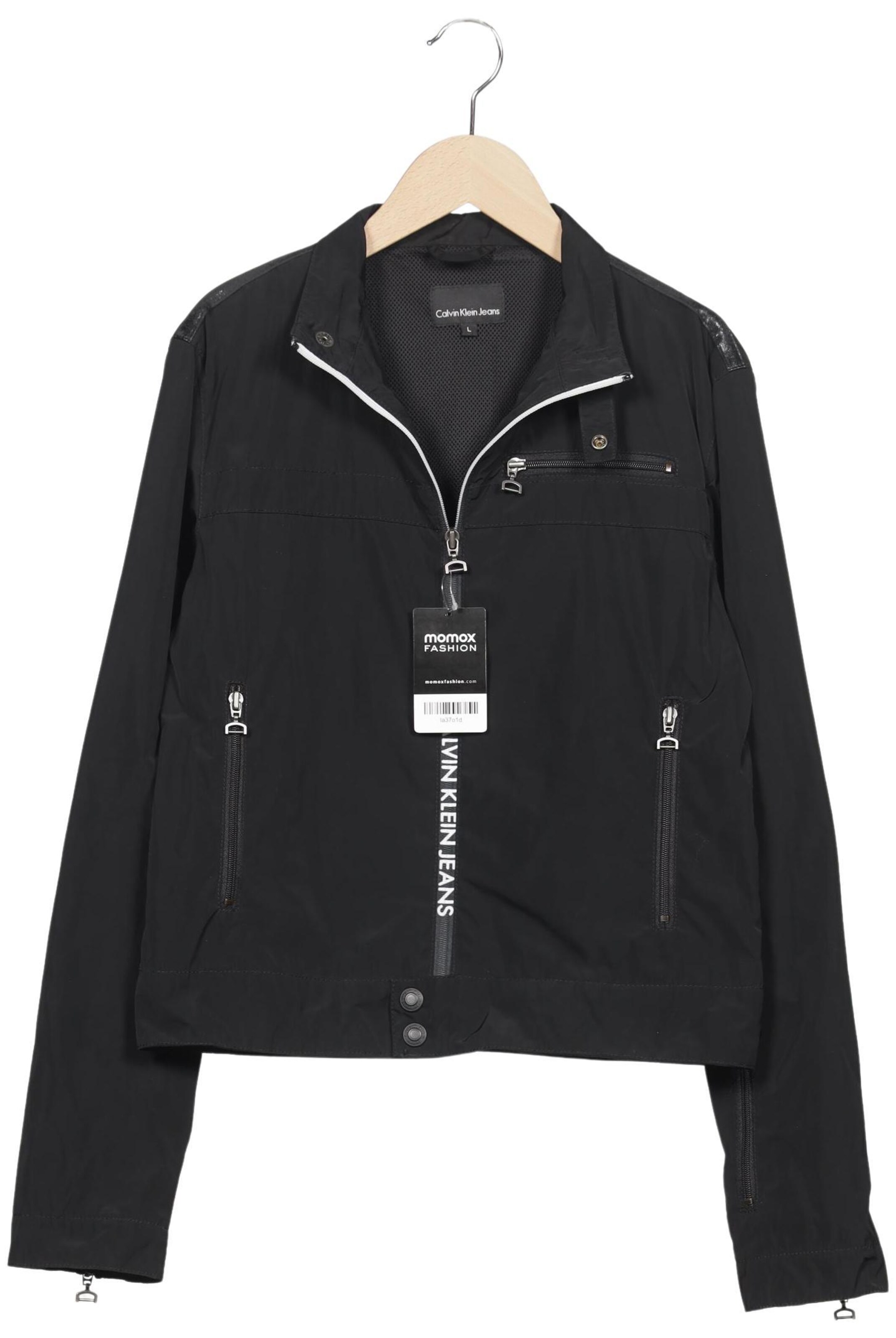 Calvin Klein Jeans Jacke L in Schwarz: Vorderseite