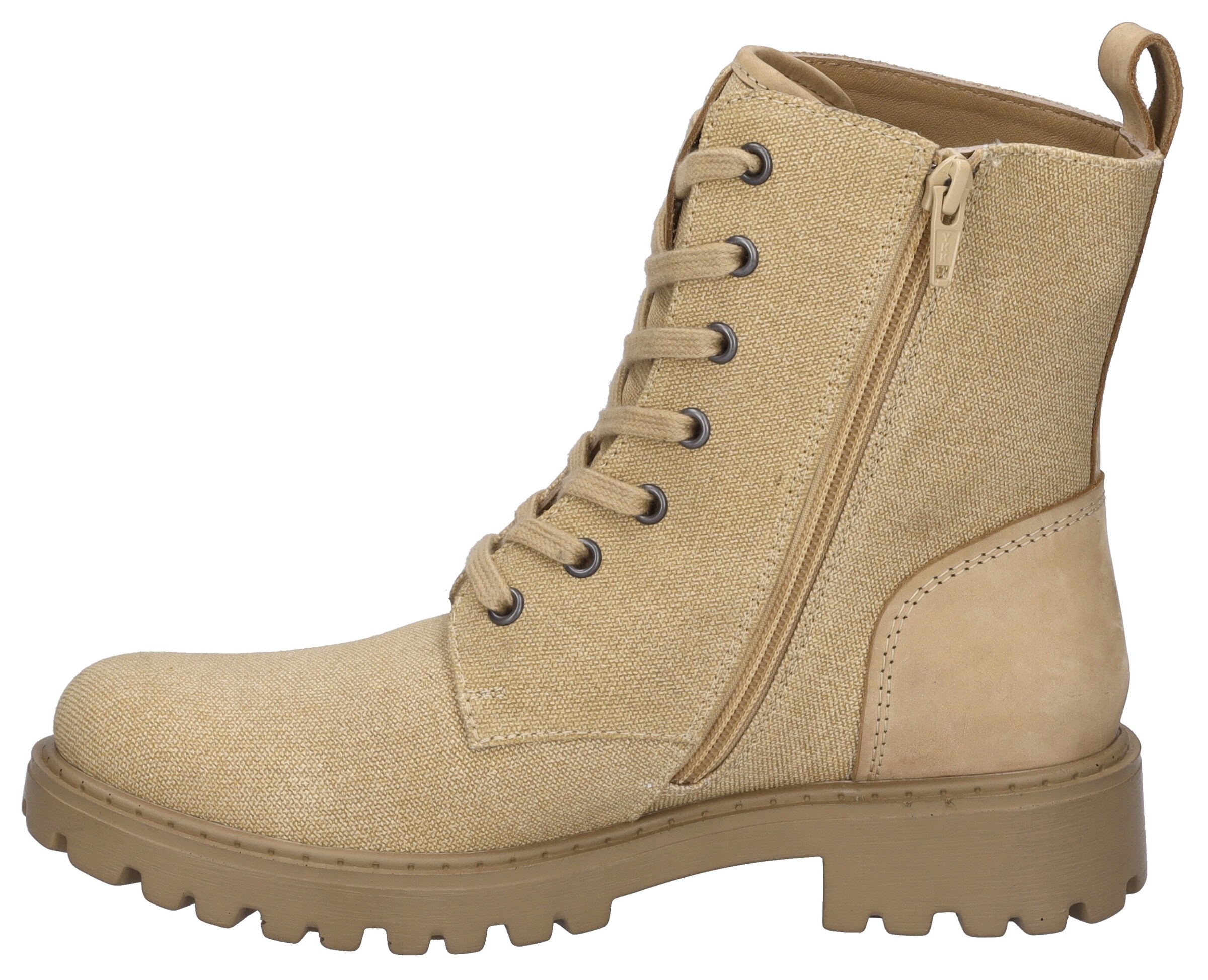 JOSEF SEIBEL Lace-up bootie 'Marta 26' in Beige