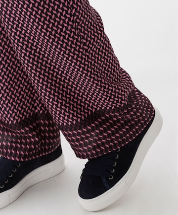BRAX Wide leg Pants 'Maine' in Purple