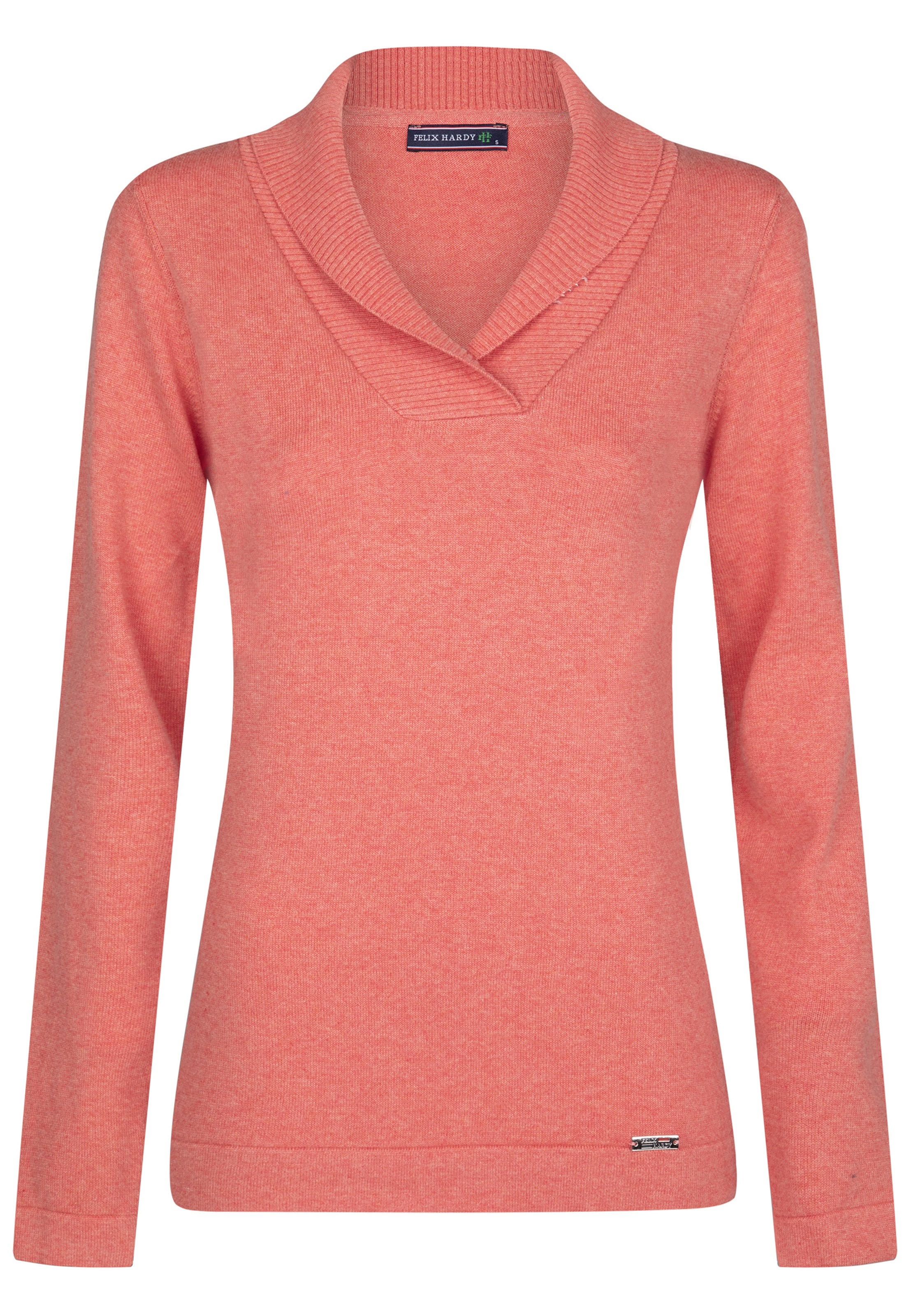 Pull-over Felix Hardy en orange : devant