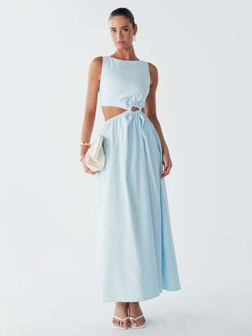 Robe de soirée 'MARIA' BWLDR en bleu : devant
