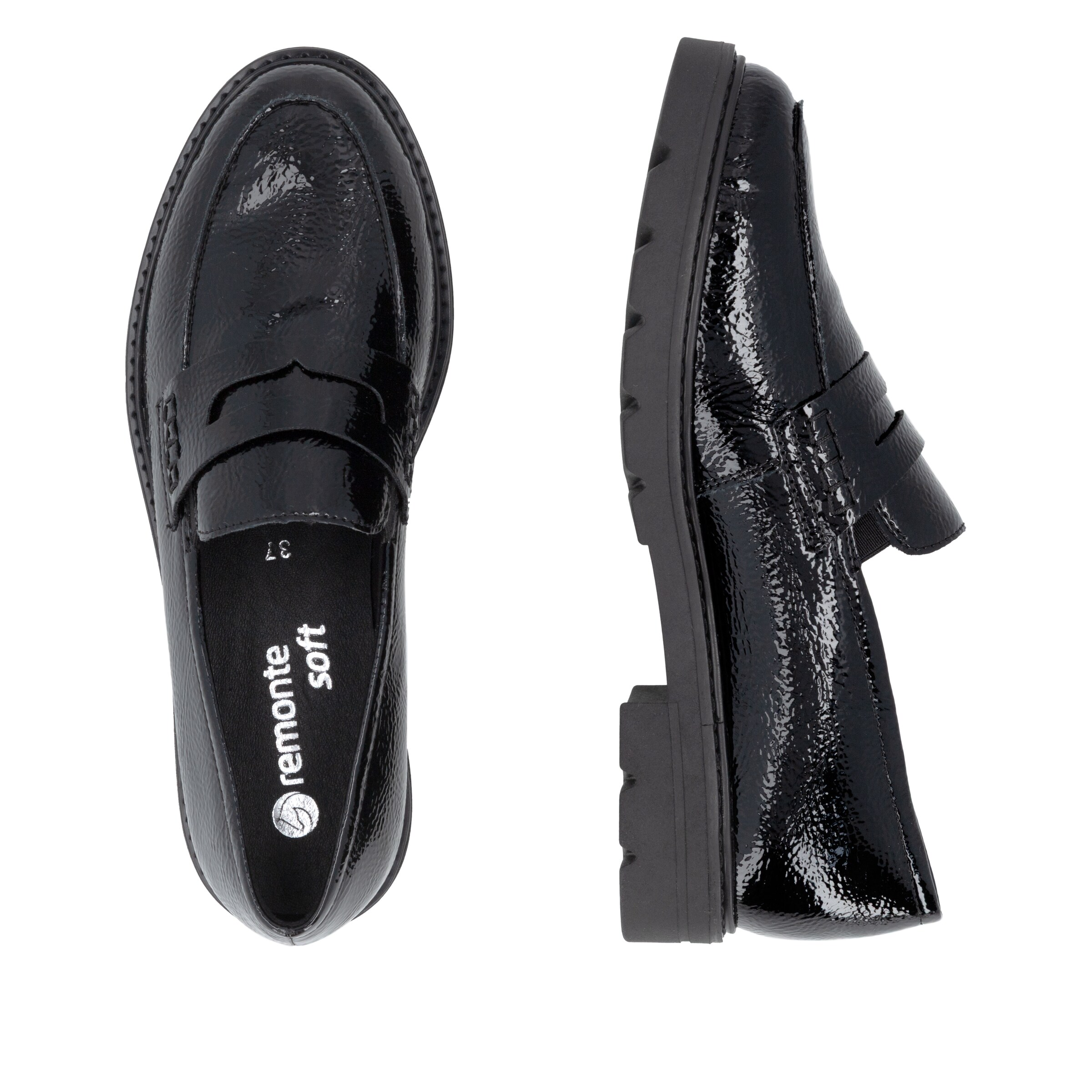 Chaussure basse REMONTE en noir