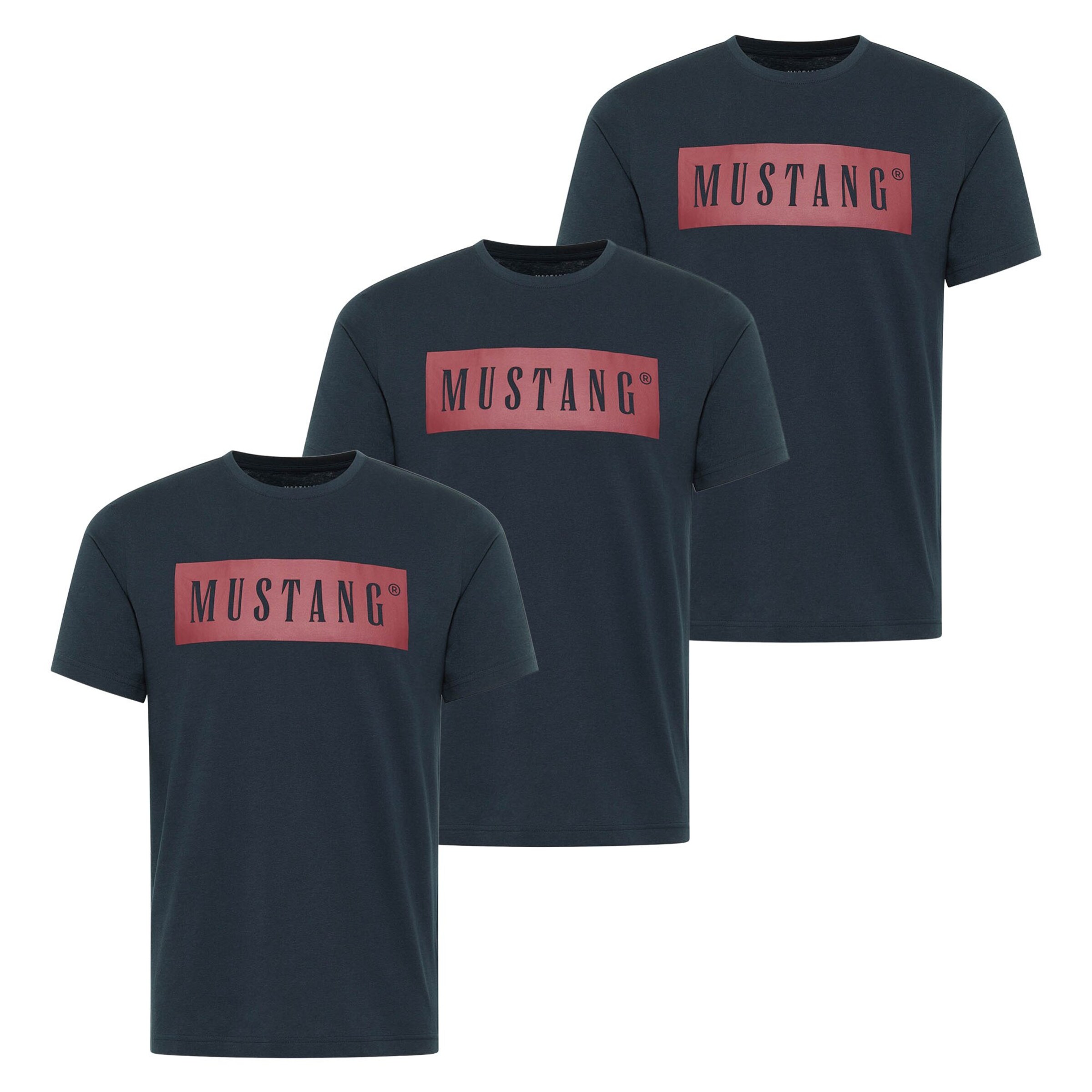 MUSTANG Shirt in Blue: front