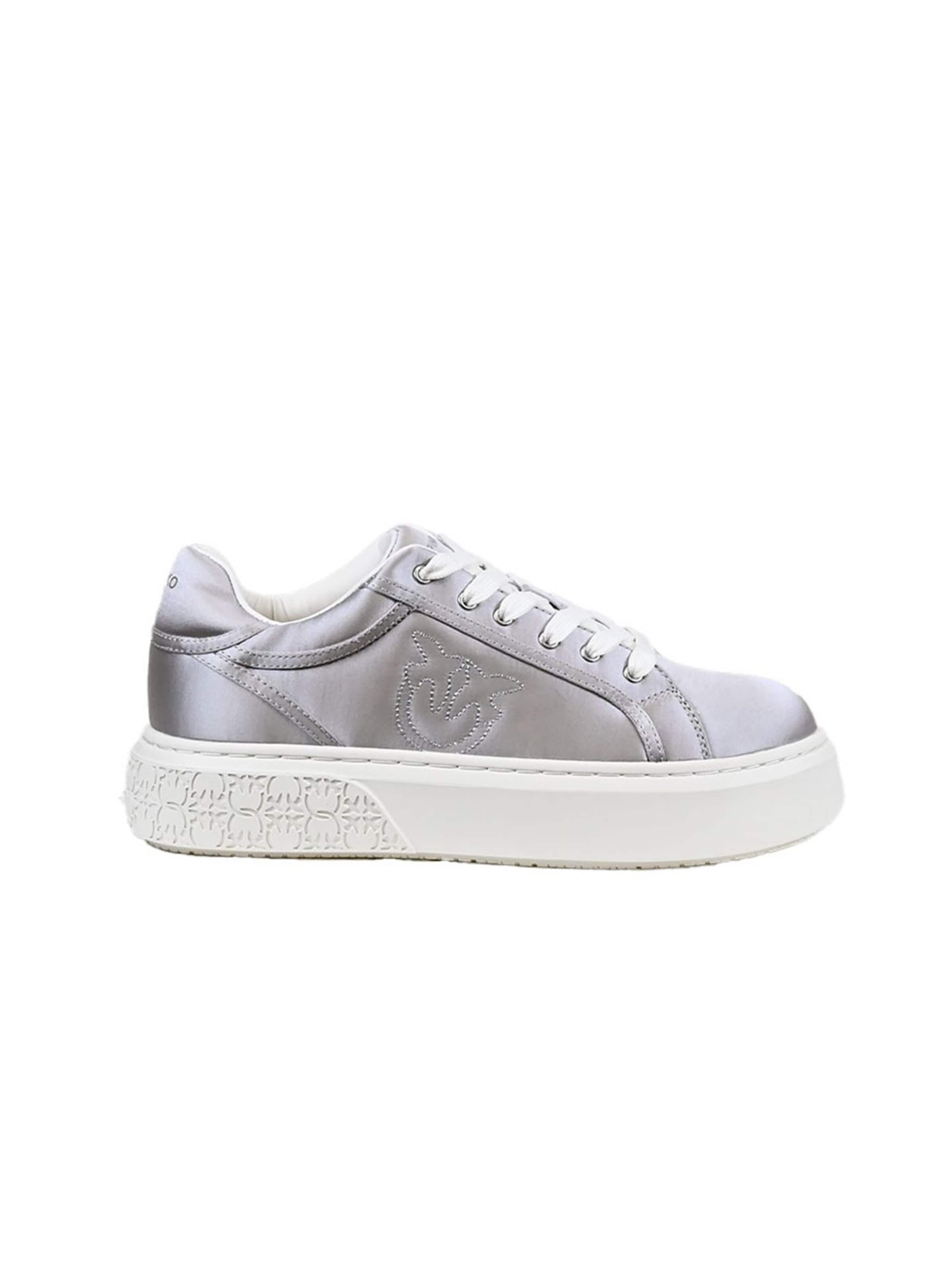 Sneaker bassa 'Yoko 11' in 38 PINKO di colore argento, Visualizzazione prodotti