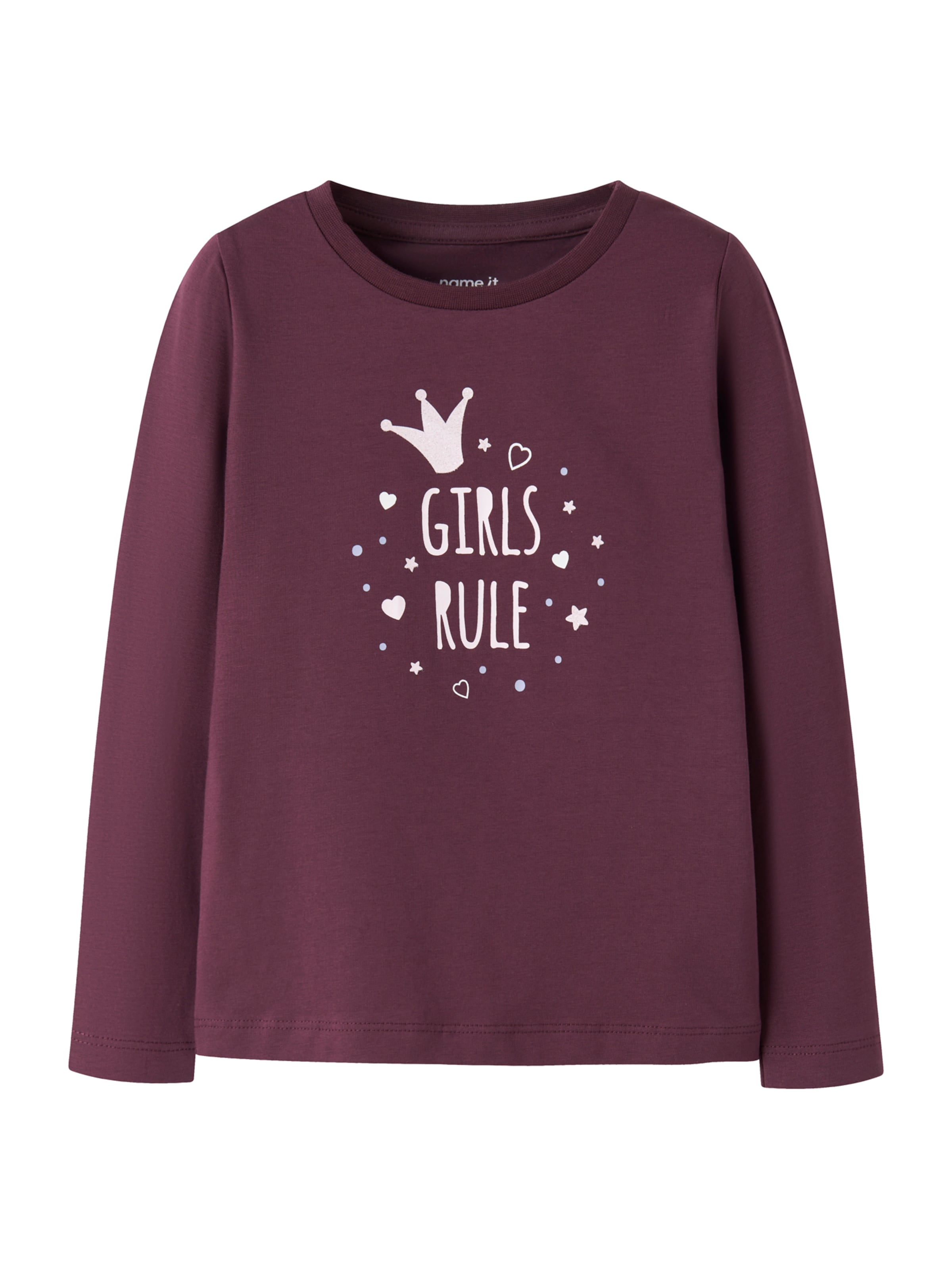 NAME IT - Camisola 'NMFOlinas' em roxo: frente
