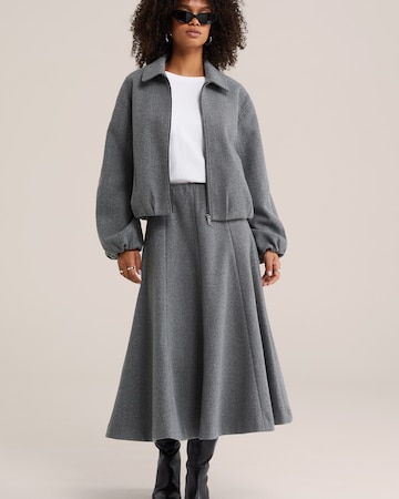 WE Fashion - Falda en gris