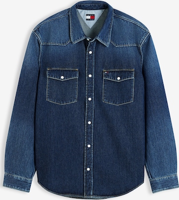 Tommy JeansRegular Fit Košulja - plava boja: prednji dio