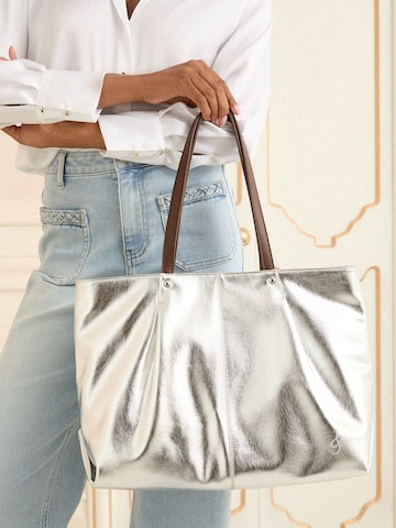 love & roses Shopper - Strieborná: predná strana