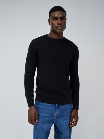 Salsa Jeans Trui in Zwart: voorkant
