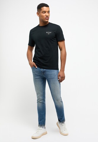 MUSTANG Slimfit Jeans ' Style Orlando  ' in Blau