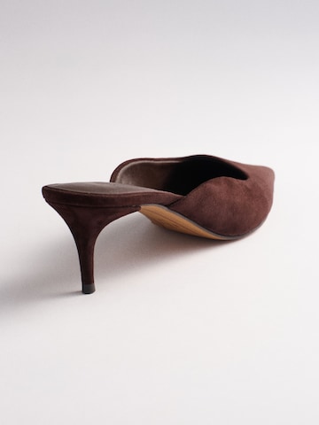 Mule The Set en marron