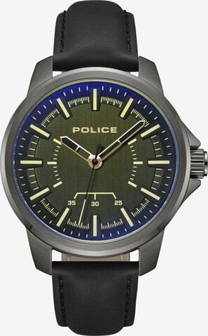 POLICE Analoog horloge 'Mensor' in Zwart: voorkant