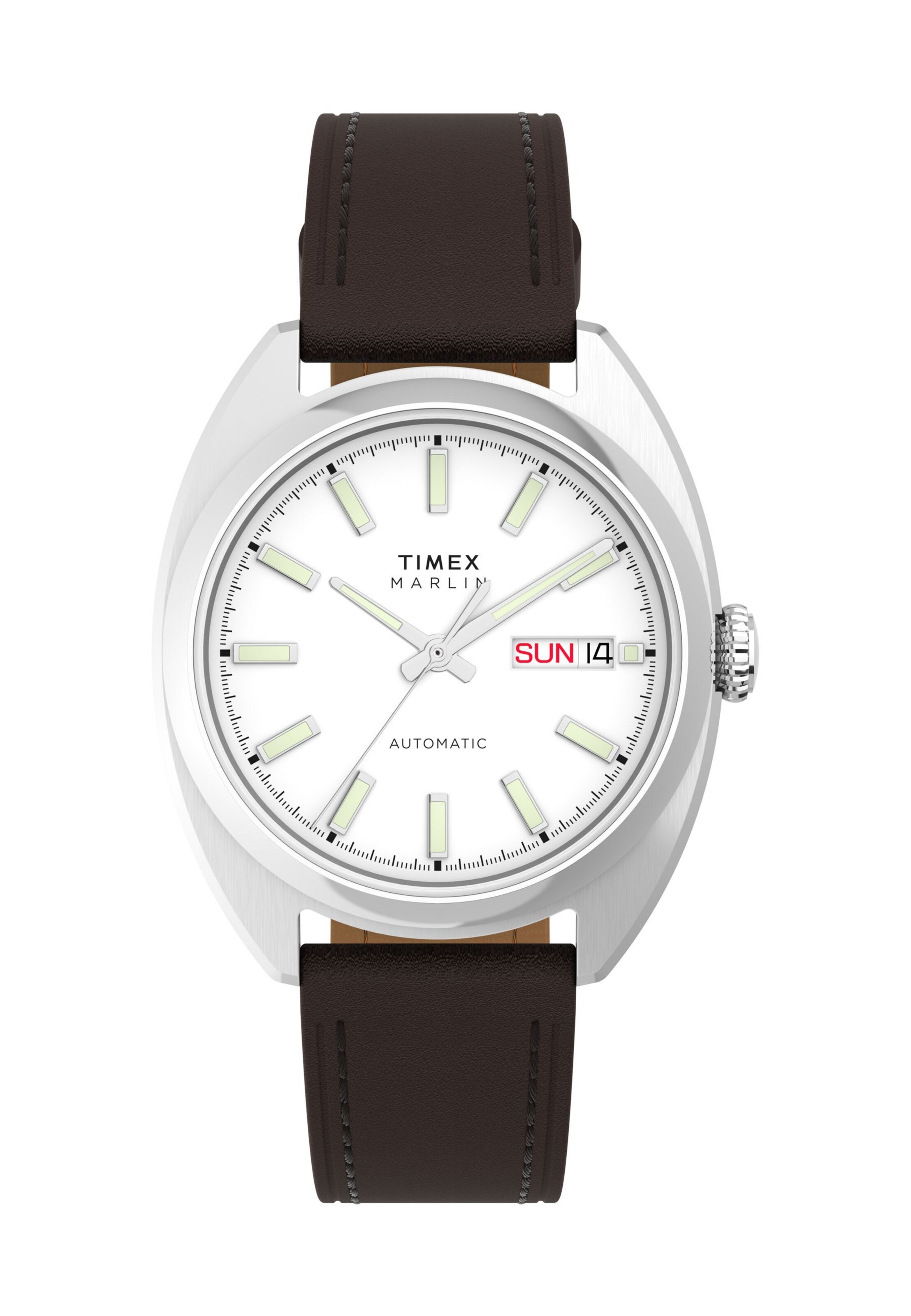 TIMEX Analog Watch 'Marlin Draper' in Brown: front