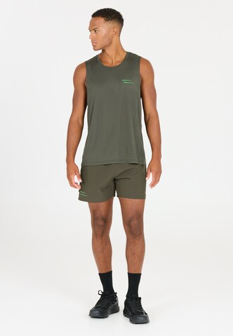 ENDURANCE Regular Sports trousers 'Letic' in Brown