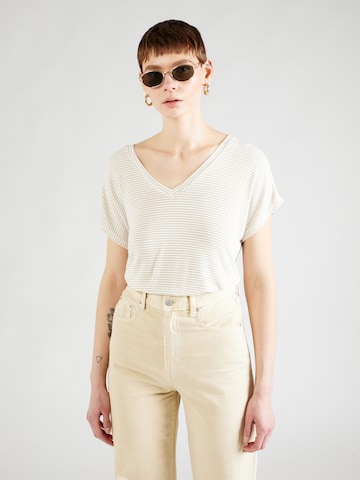 ONLY قميص 'TINE' بلون أبيض: الأمام