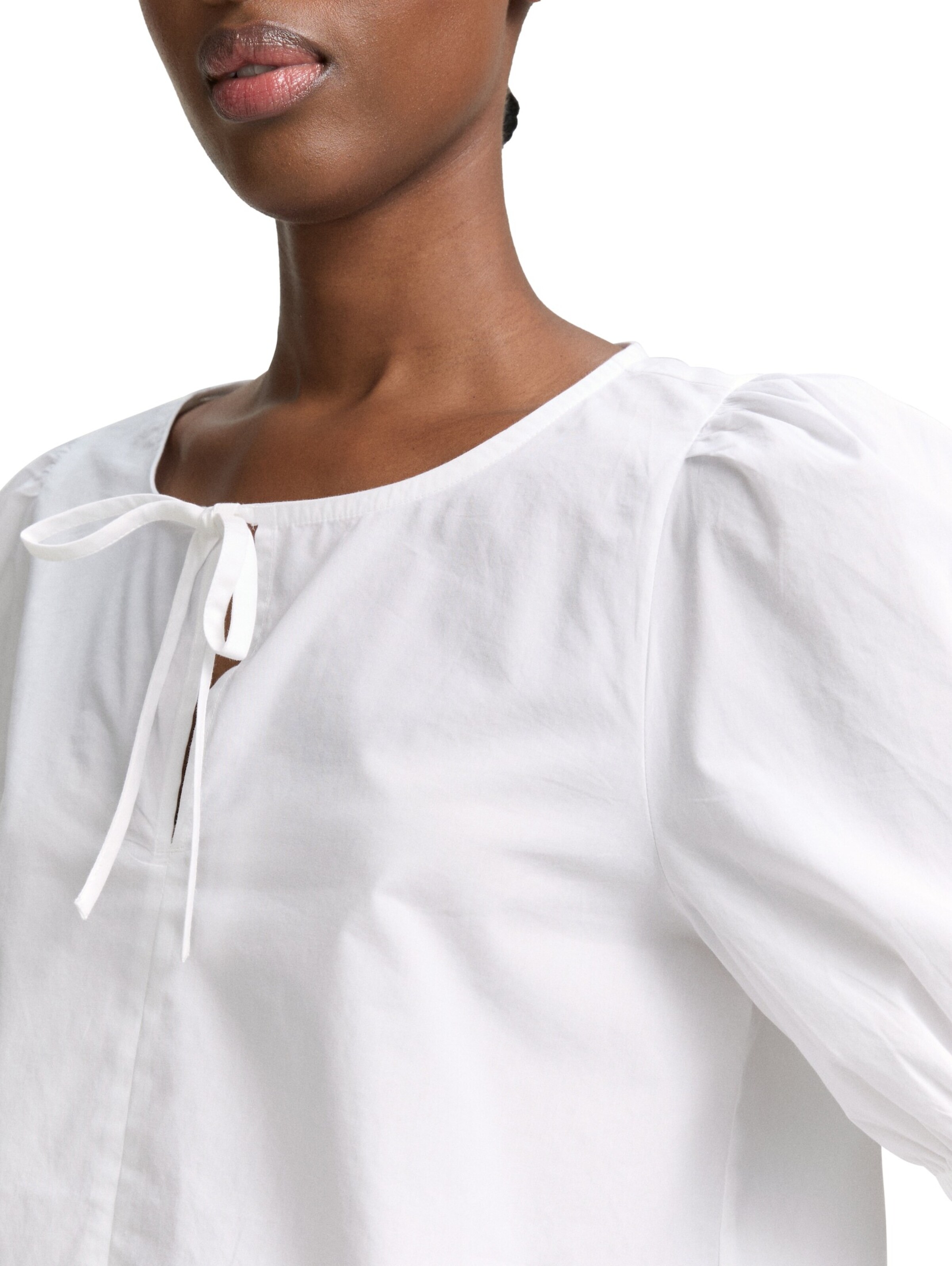 TOM TAILOR DENIM Blouse in White